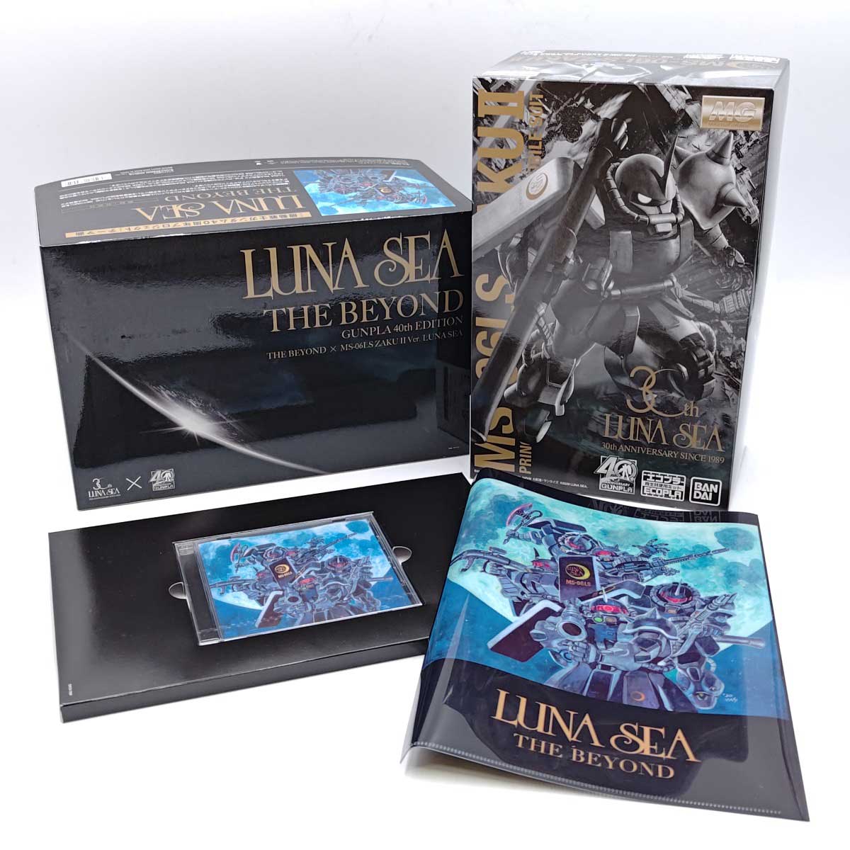 LUNASEA 機動戦士ガンダム40周年プロジェクト 限定ガンプラ クリアファイル 専用ザク
