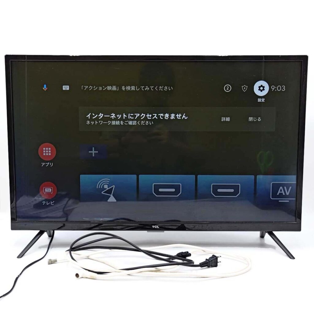 TCL 2K液晶スマートテレビ 32S515 32V型 Android TV