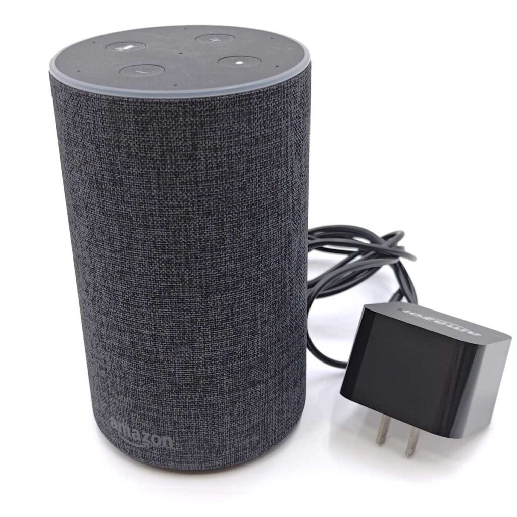 Amazon ECHO 第2世代 スマートスピーカー with Alexa アレクサ チャコール XC56PY